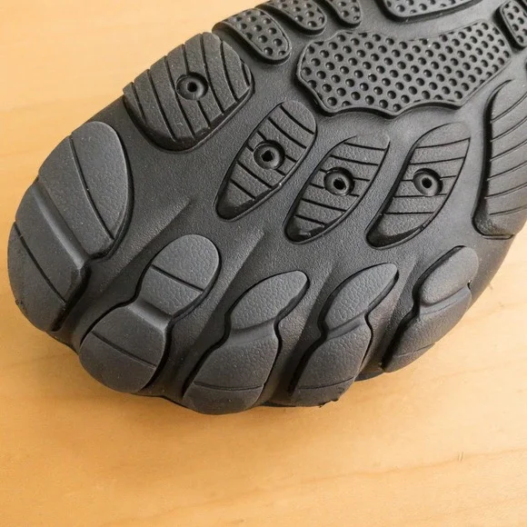 SAYOLA Water Shoes Mens Size 9.5 Black Quick Dry Aqua Swim Barefoot Beach Surf - Picture 15 of 16